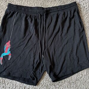 Posh Peanut Men’s Marvel Spider Man French Terry Shorts XL